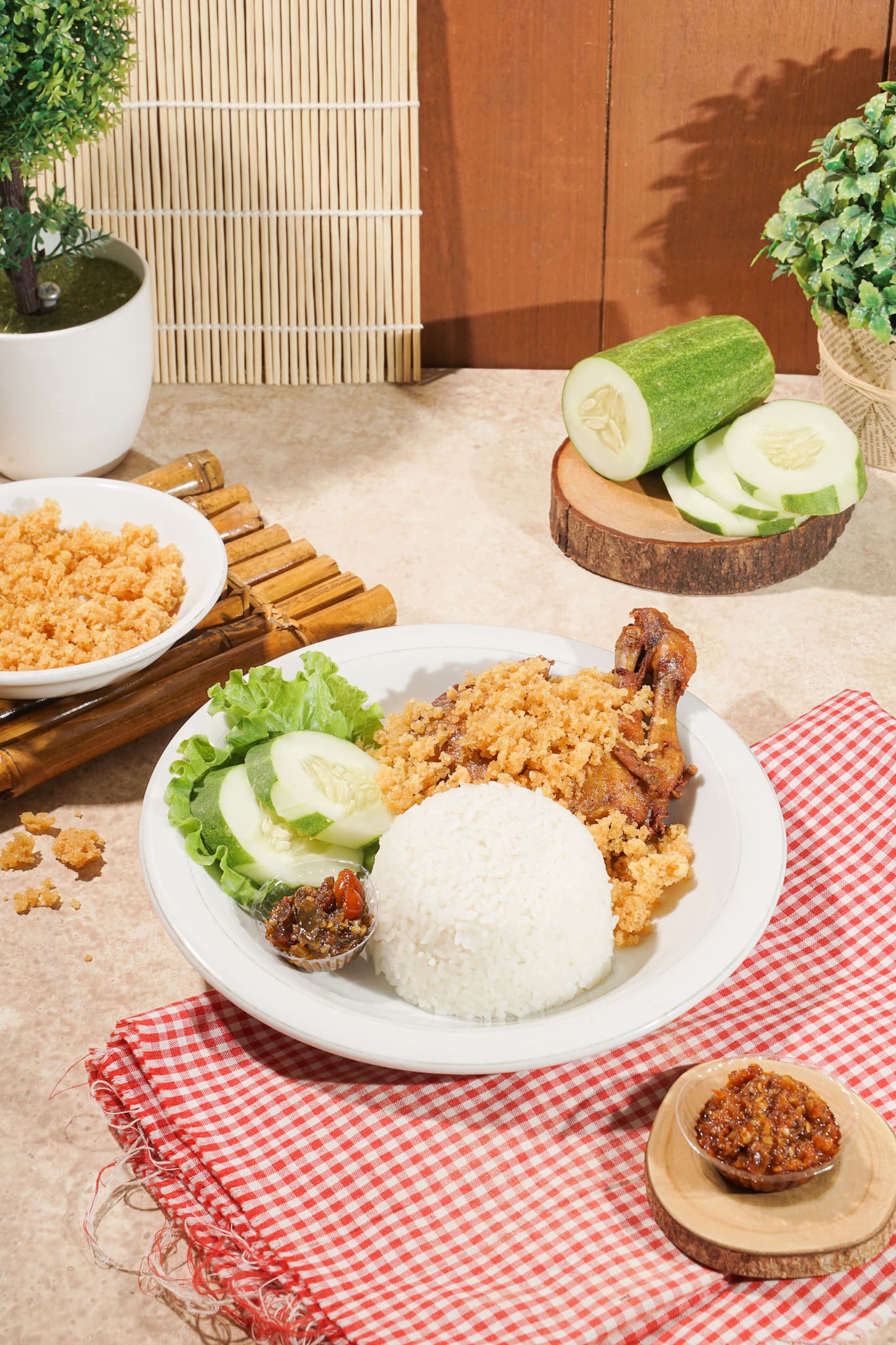 Ayam Kremes Spesial (tanpa nasi)