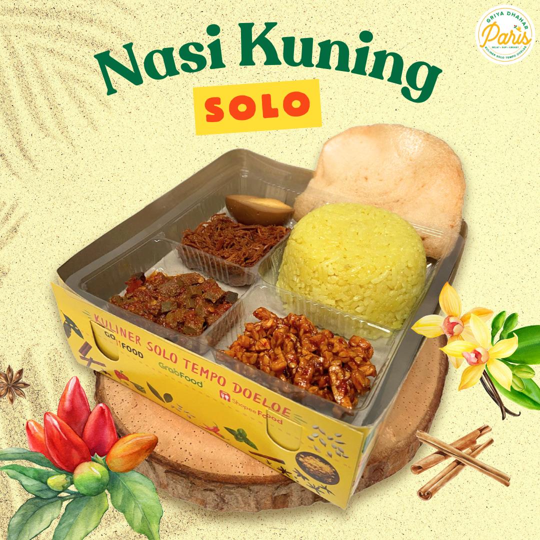 Nasi Kuning Solo (box)