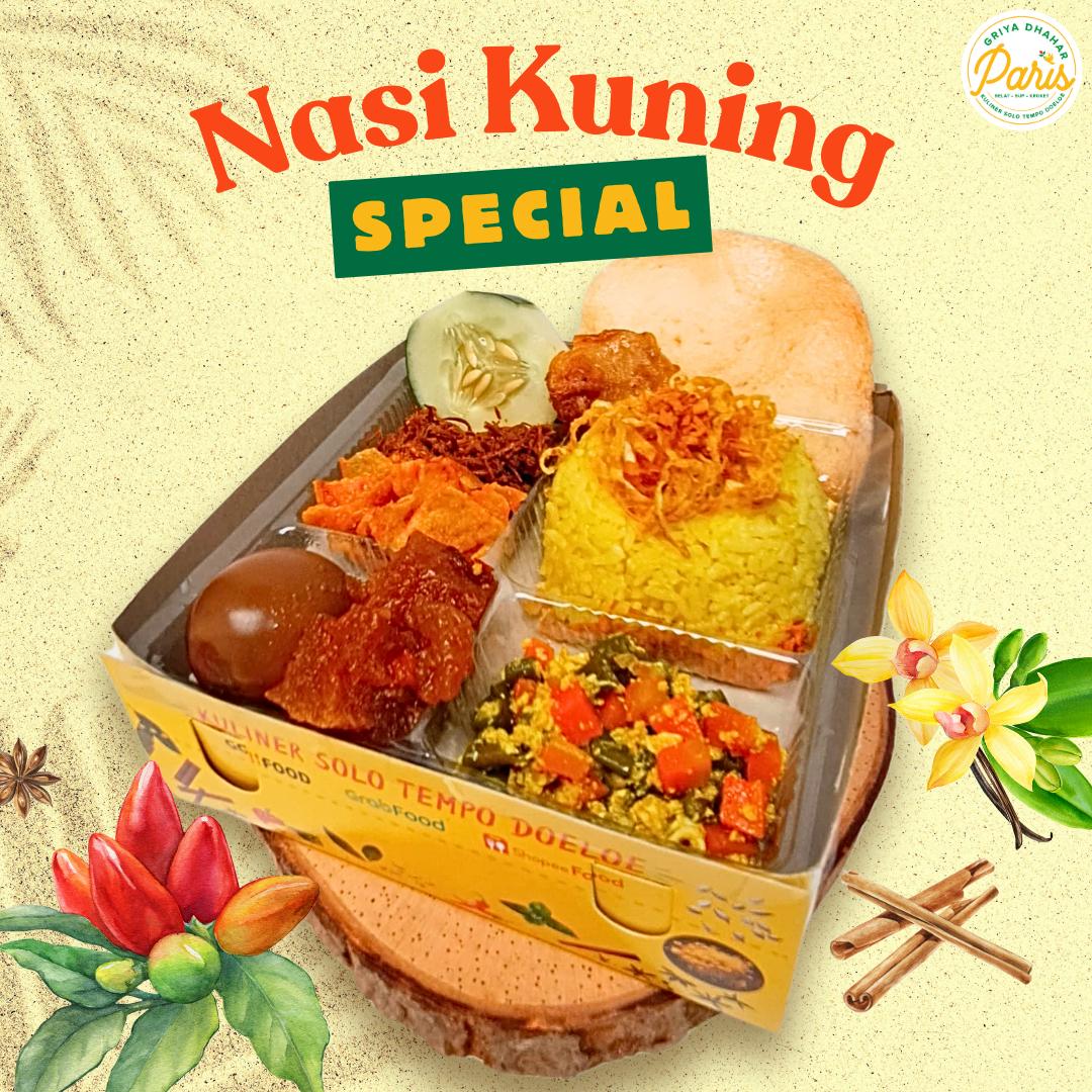 Nasi Kuning Spesial (box)